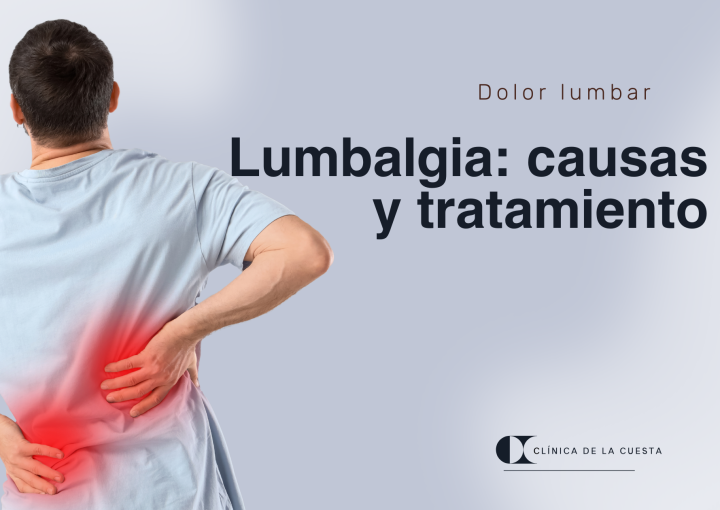 Lumbalgia: causas y tratamiento del dolor lumbar